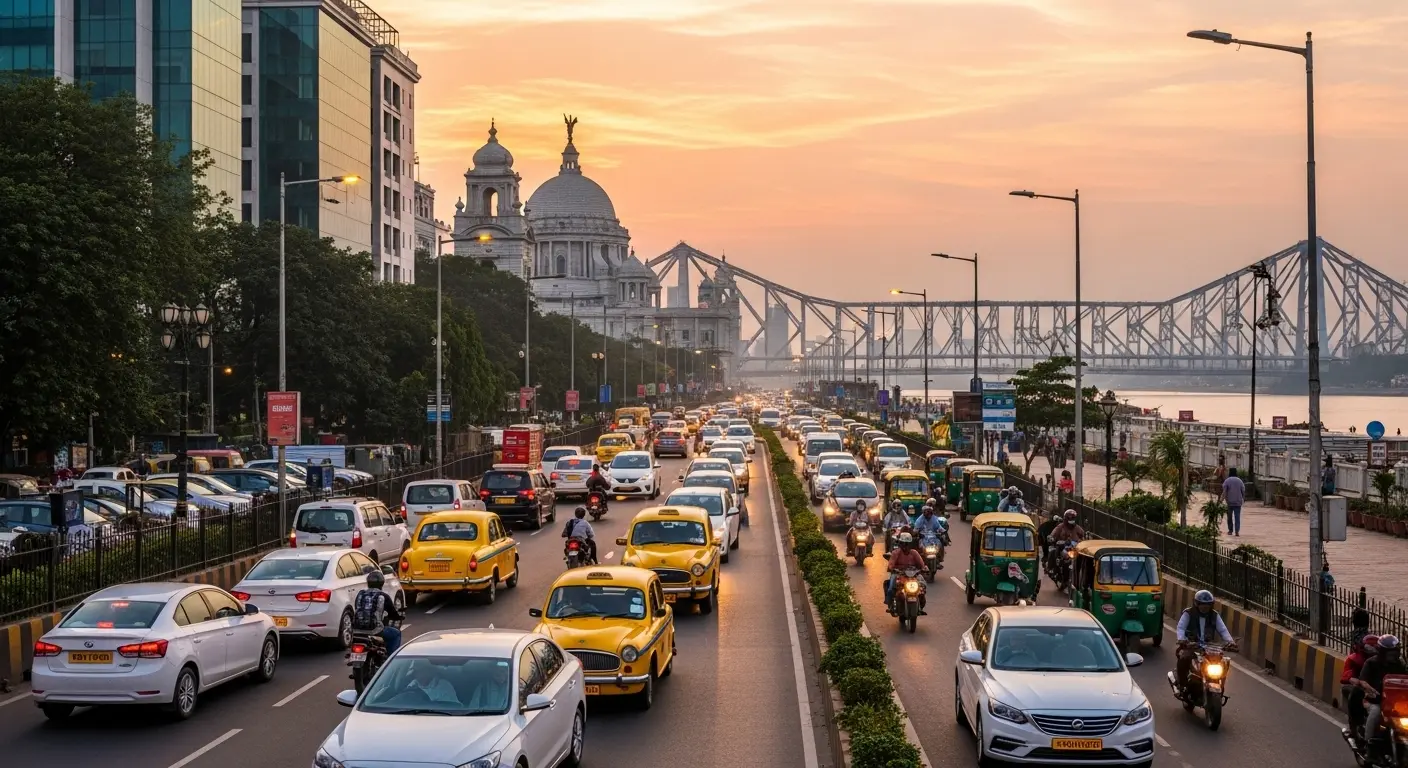 Kolkata cityscape